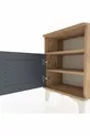 Arges Commode 2 Planken Met 1 Deur Den-Hout-Antraciet