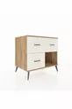 Commode Kronos à 3 tiroirs Pin-Pierre d'Agate
