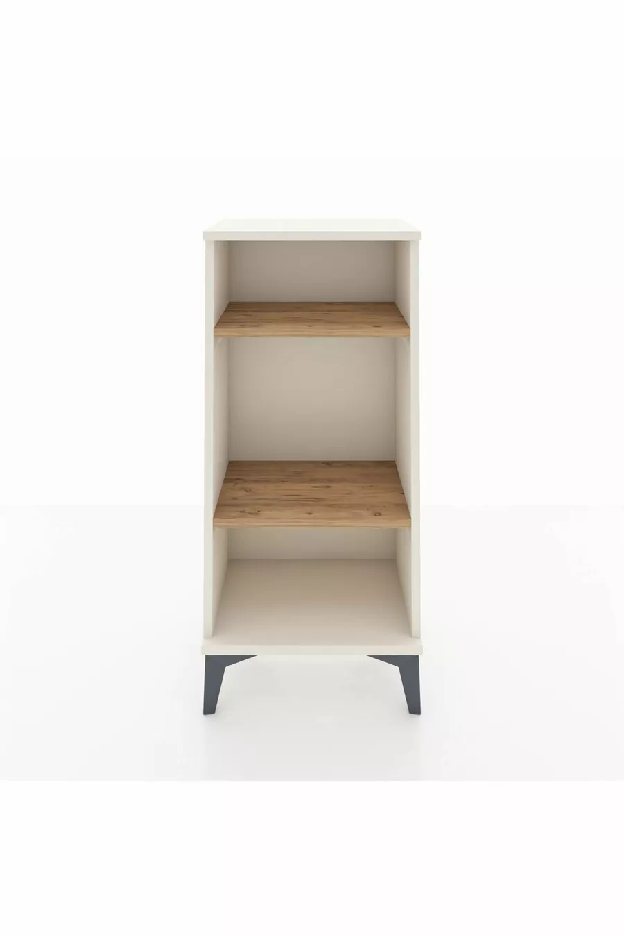 Arges Commode 2-Shelf Moonstone-Pine