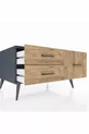 Kronos Dresser 3-Shelf Anthracite-Anthracite/Pine