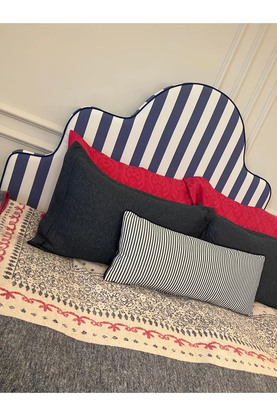 Tête de lit double