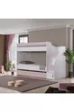 LETTO A CASTELLO, LETTO A CASTELLO BIANCO-ROSA CON CUCCIOLI