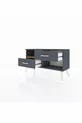 Arges Dressoir Enkele Plank 2 Lade Antraciet- dennen/Antraciet