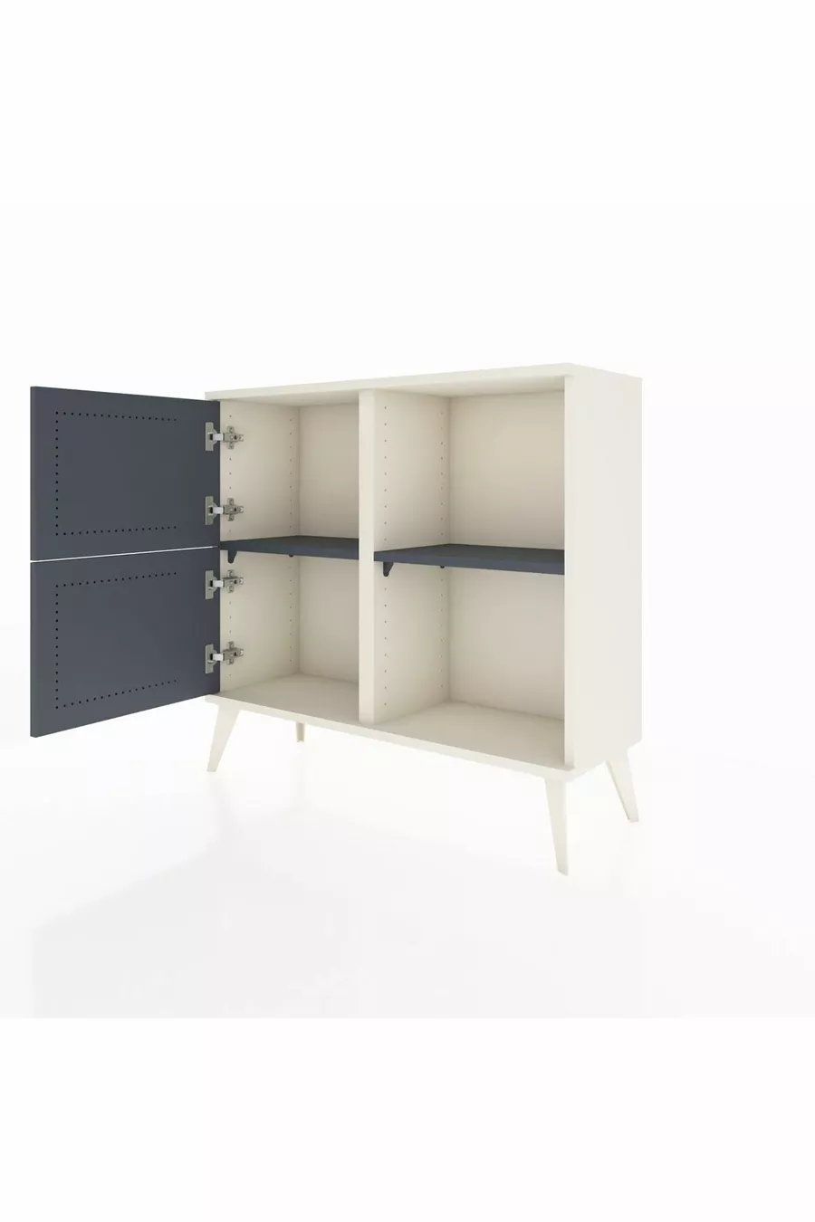 Arges Dresser 2 Shelves 2 Doors Moonstone-Anthracite