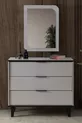 Commode, Commode Bali avec tiroirs et miroir