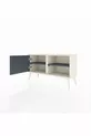 Arges Dresser with 2 Shelves and Single Door Moonstone-Anthracite