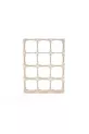 - Kubusplank (Honingraat) Natuurlijke Houten Montessori Wandplank