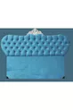 Tête Alc Modèle Avant-garde cm Baby Face Tissu Moderne Matelassé Couleur Bleu Fait Main
