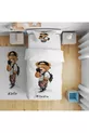 Digitale Print Teddy Kinderkamer Set (gordijn, beddengoed en kussen, tapijt)