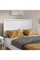Ebruli Model Beyaz Renk Ahşap Tek Başlık ( YATAY )