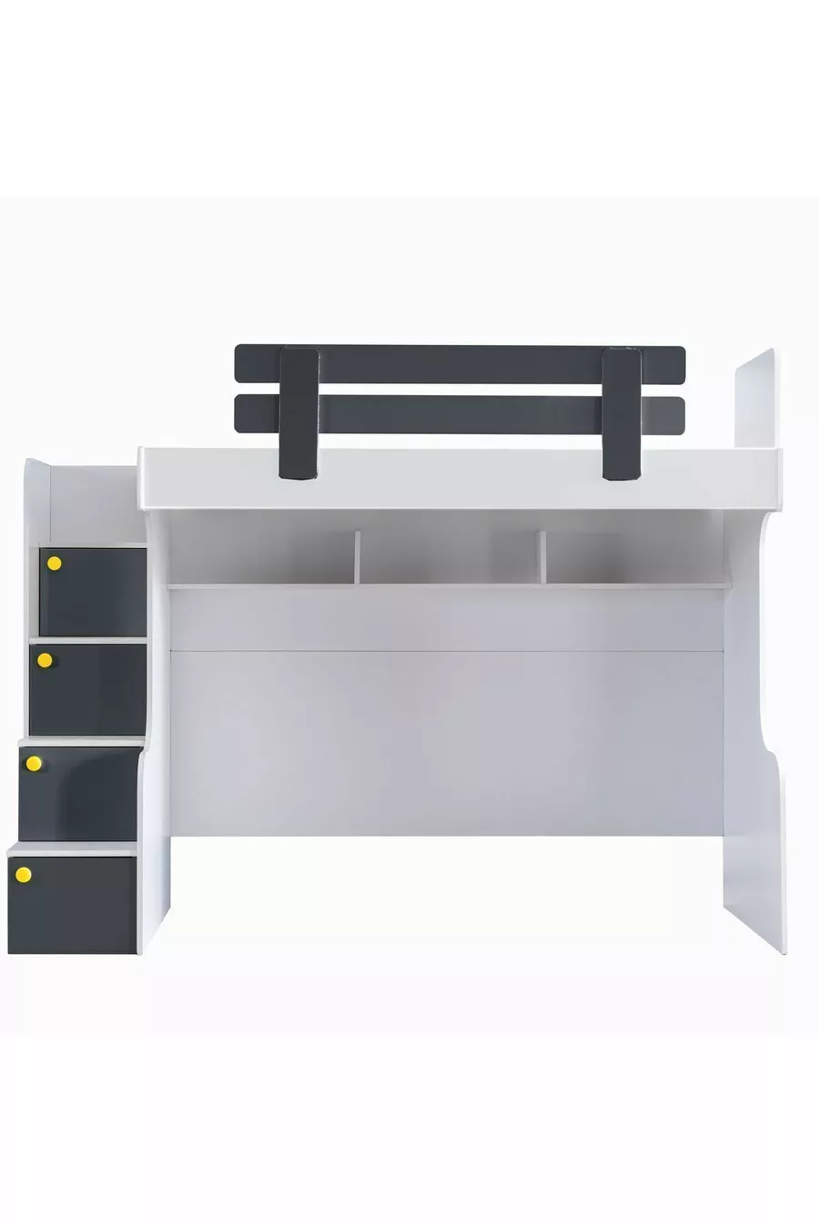Lits superposés, Armoire de Métal, Bureau, Armoire 3 portes, 1 Matelas Confort