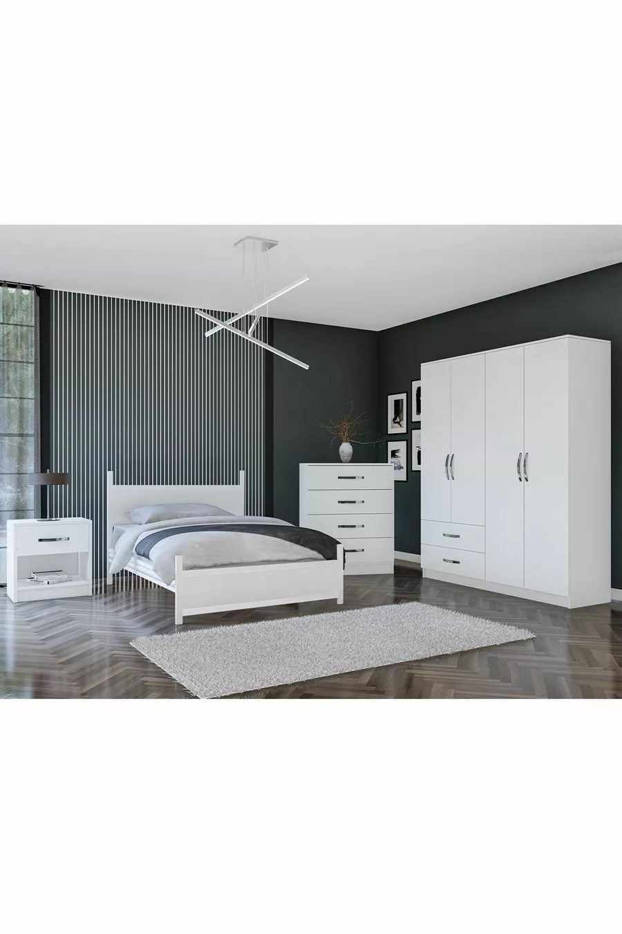 Gm Cappadocia Mirrorless Youth Bedroom Set