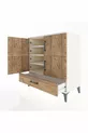 Hyperion Dressoir 4 Planken 1 Lade 4 Deuren Maansteen-Scandinavisch
