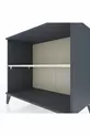 Commode Hyperion à une seule étagère Anthracite-Pierre de lune