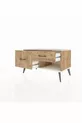 Commode Hyperion 2 tiroirs Pin-Antique/Pin