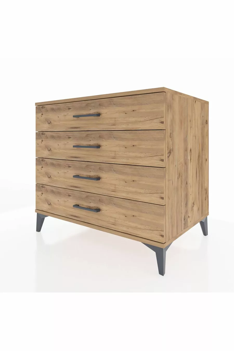 Kronos Dresser 4-Drawer Pine-Pine