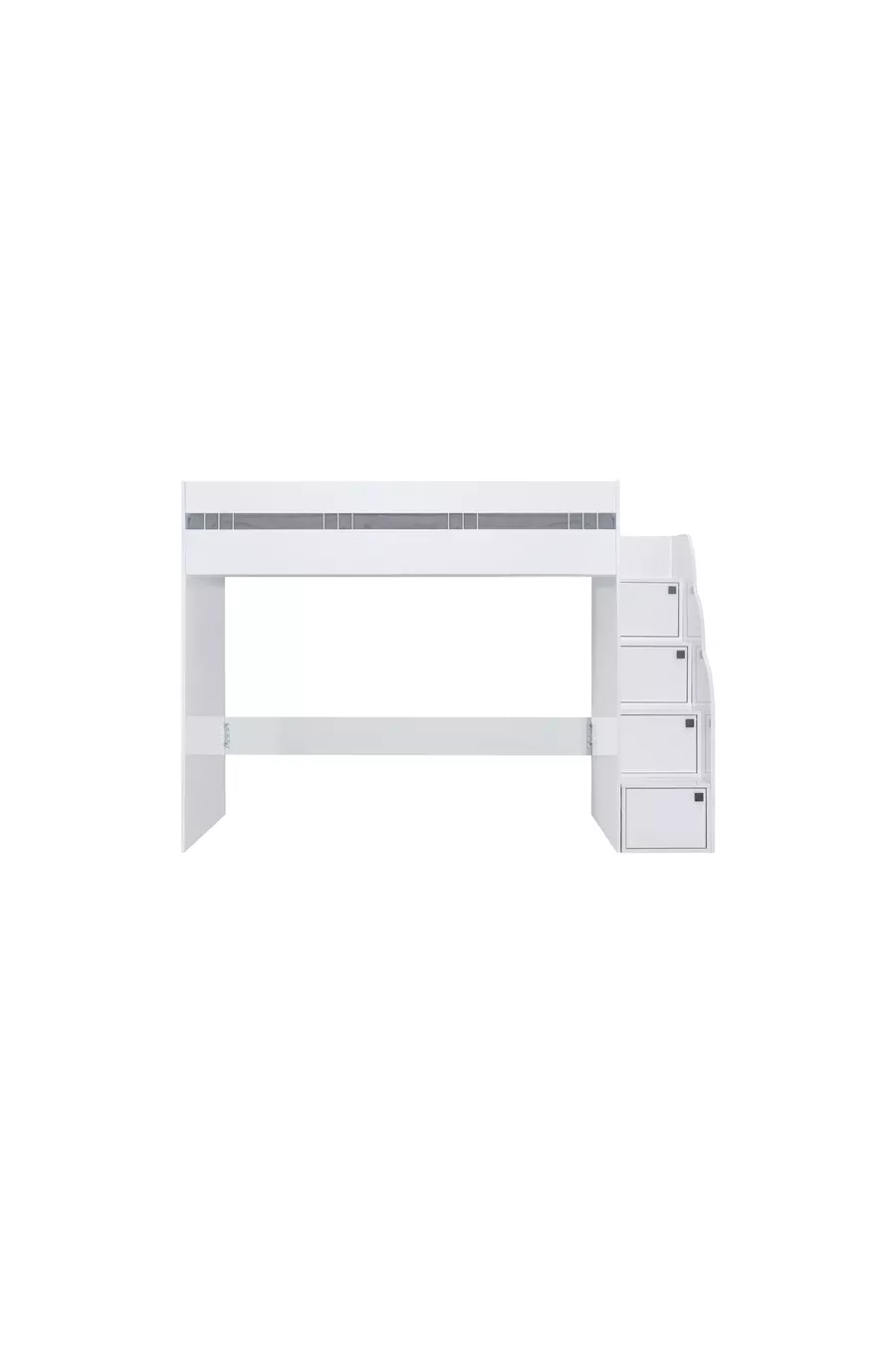 BUREAU AVEC ARMOIRE BLANCHE