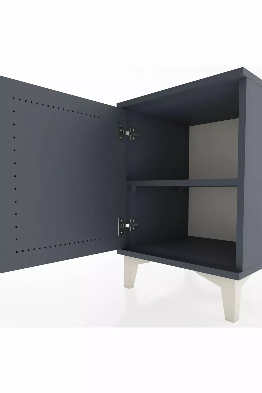 Hyperion Commode Enkel Rek Enkel Deur Antraciet-Antraciet