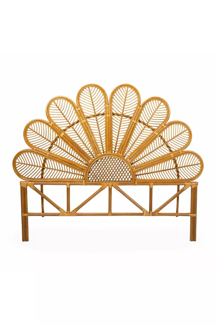 Bamboo Headboard - Honey Color