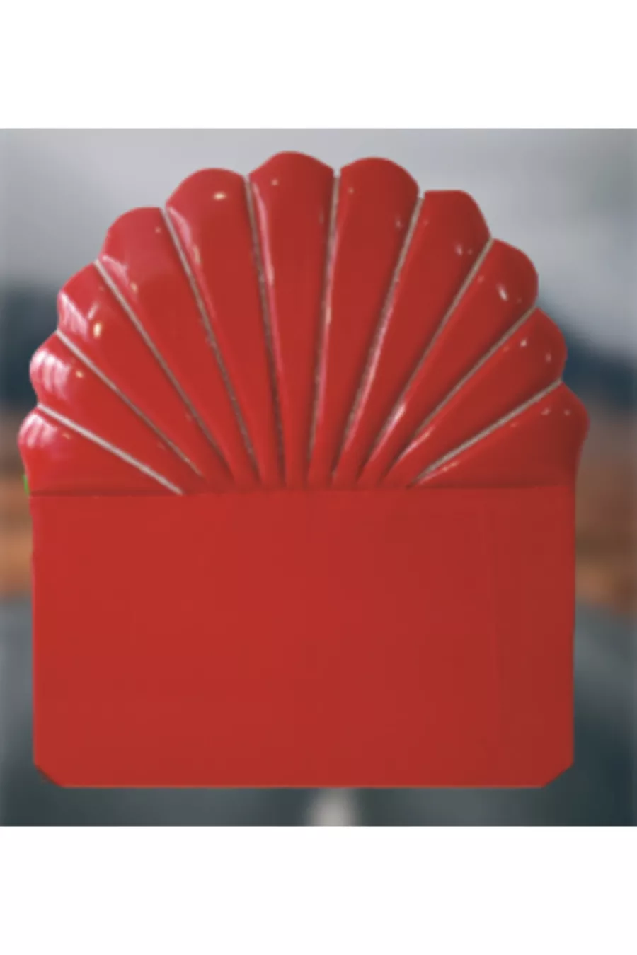 Modello ALC MİDYE Rivestimento in Tessuto in Pelle Sintetica Capitonné Moderno Rosso Fatto a Mano cm