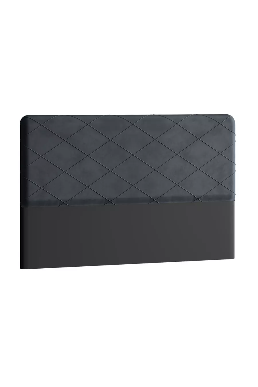Housse de tête de lit, Housse de tête de lit Mimosa Anthracite