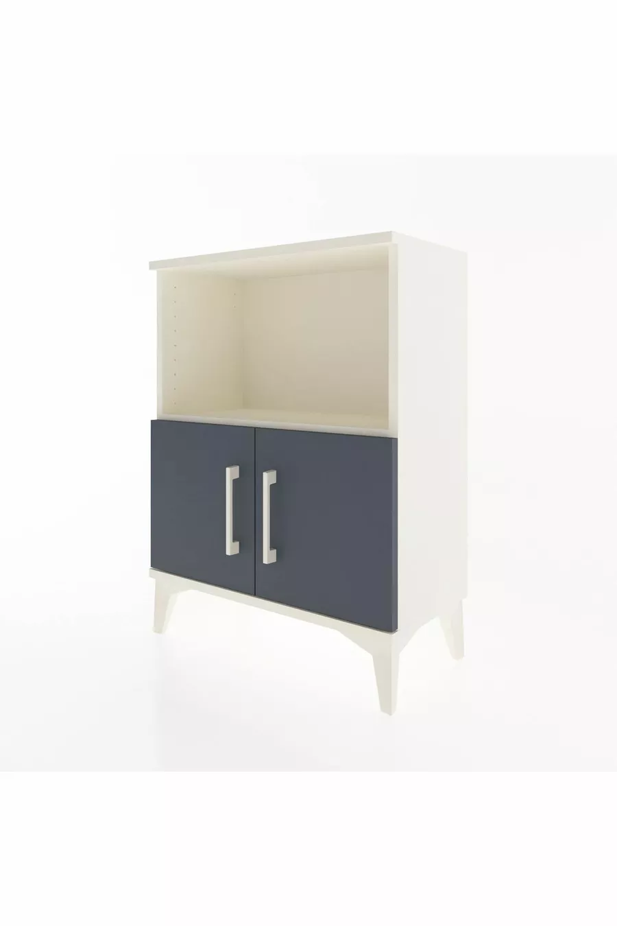 Arges Commode 2 Planken 2 Deuren  Agaat-Antraciet
