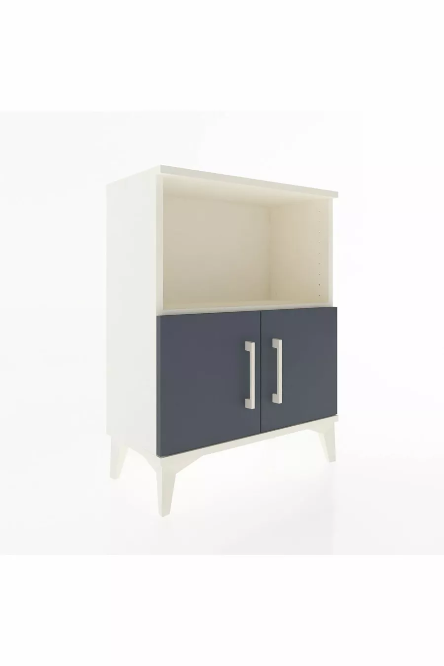 Arges Commode 2 Planken 2 Deuren  Agaat-Antraciet