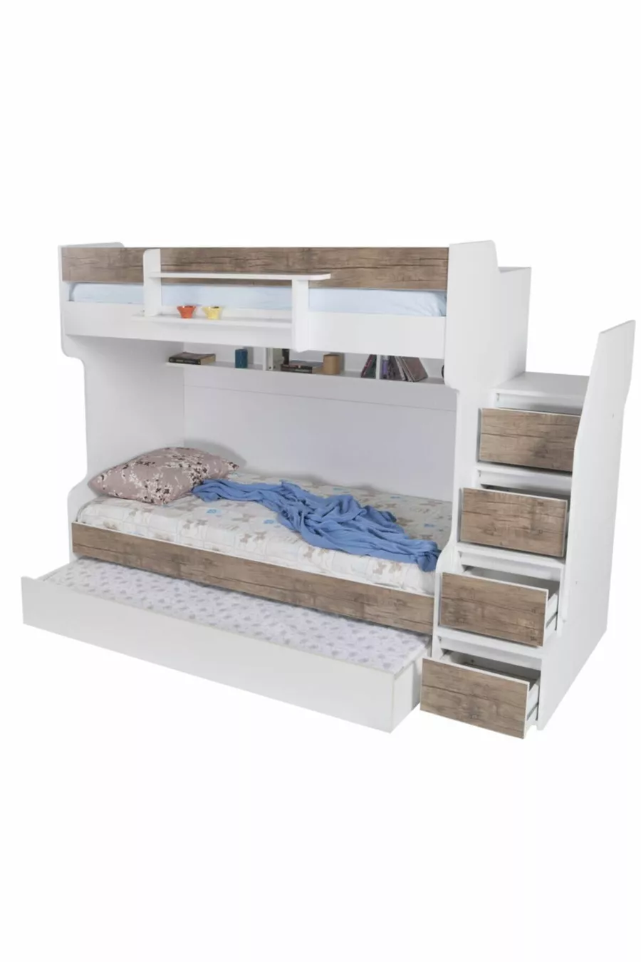 Bunk Bed, Brave Little Bunk Bed - Walnut