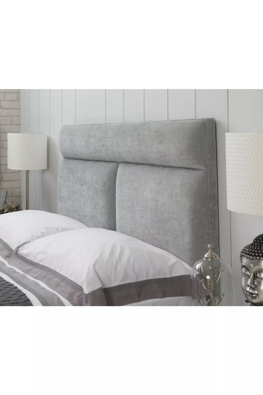 Tête de lit pour sommier double Chesterfield