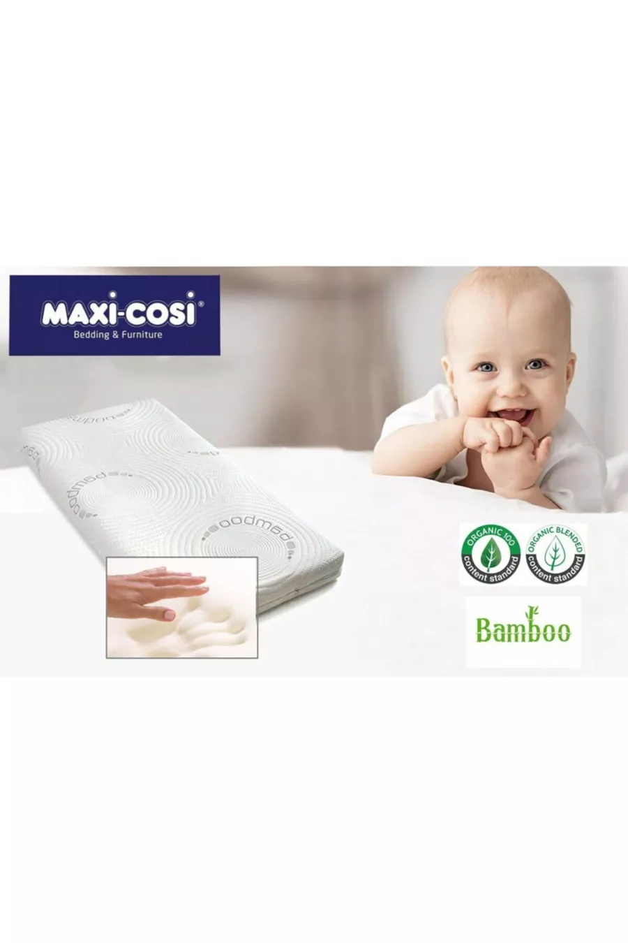 BAMBOO VISCO BABY MATTRESS * PARK CRIB MATTRESS (WITH PILLOW GIFT)