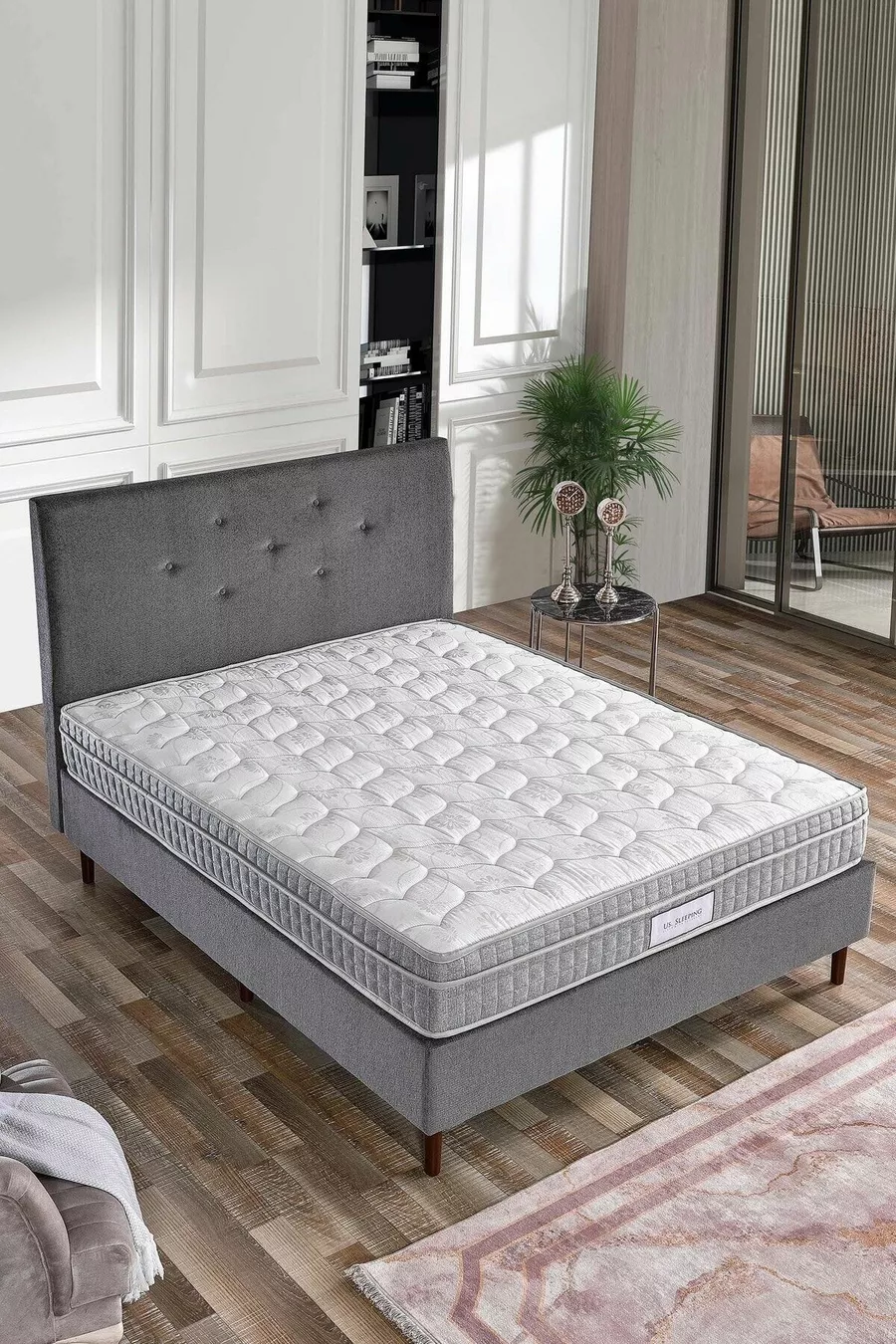 Materasso Ultra Super Gray con molle