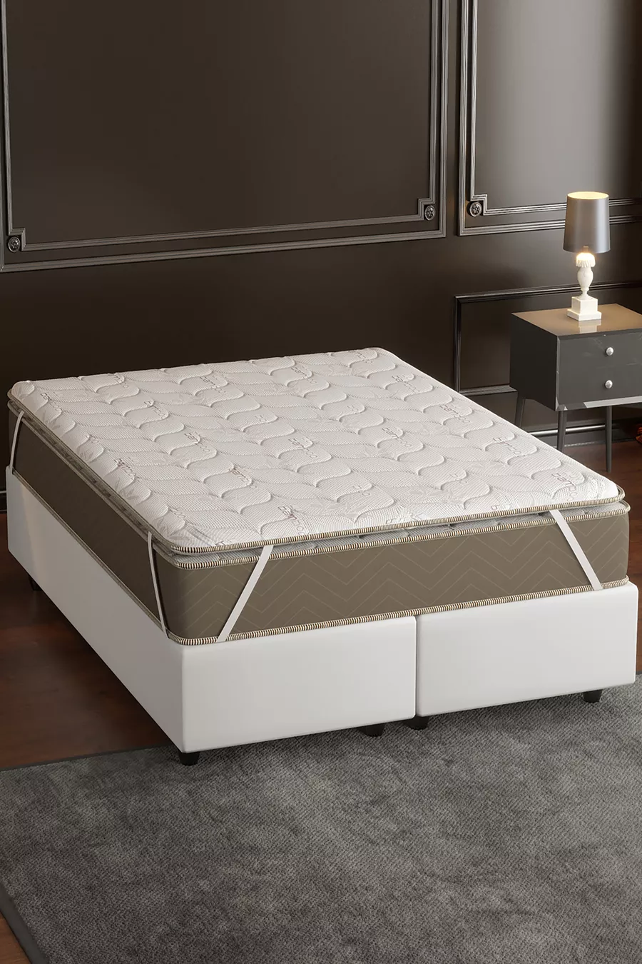 Bed pad, Full Orthopedic Bamboo Mattress Topper