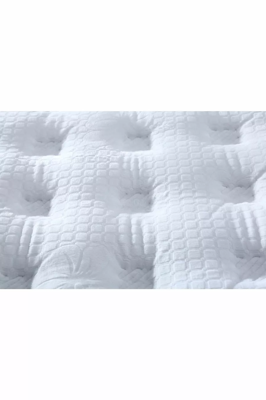 Matelas Ultra Orthopédique Şehrazat avec Ressorts Ensachés et Tissu en Plume de Lapin