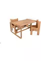 Table de jeux et d'activités pour enfants - Table de travail et de pâte à modeler - 2 chaises - MDF - x x cm