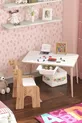 Tavolo da Gioco per Bambini con Sedia, Tavolo Attività, Tavolo Lavagna cancellabile