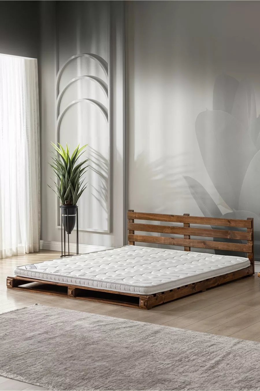 Materasso con Cuscino Naturale Ortopedico Completo