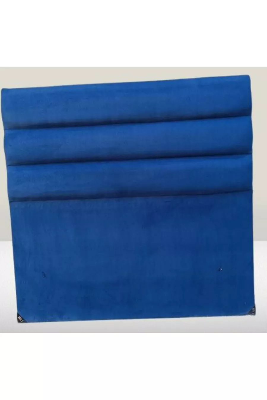 Titre DK Double Taille Tissu Bleu Plume de Poulain Modèle à Tranches Horizontales Fait Main