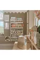 Libreria da parete Montessori, scaffale da parete, libreria per la cameretta dei bambini, libreria bianca