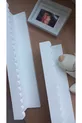 Witte Montessori kinder- en babykamer boekenkast wandplank, kameraccessoire (mat wit / en cm)
