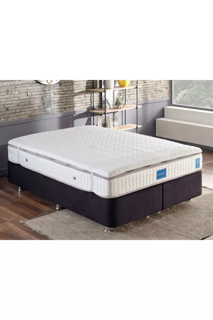 Niron Festes Matratzenschoner - Doppelbett, Vollorthopädische Matratze, Für eine Festere Matratze