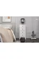 WHITE NIGHTSTAND WITH DRAWERS -C