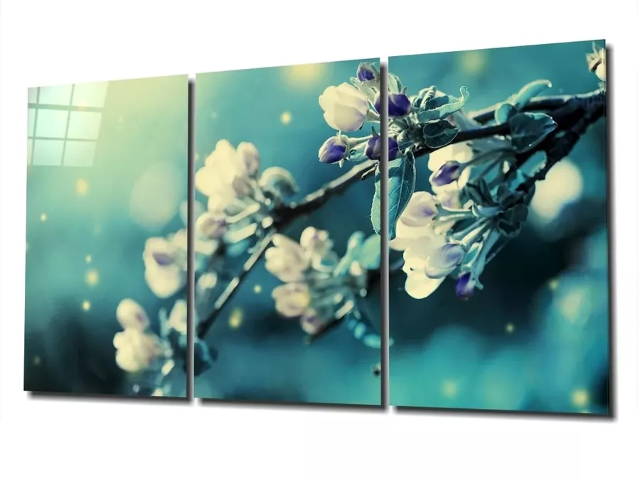 La Méga Peinture sur Verre des Fleurs de Printemps