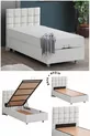Ensemble double Tavira, ensemble tête de lit pour lit simple