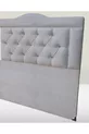 Titre DK Modèle Simple 'lik Tissu Blanc Plume de Poney Fait Main