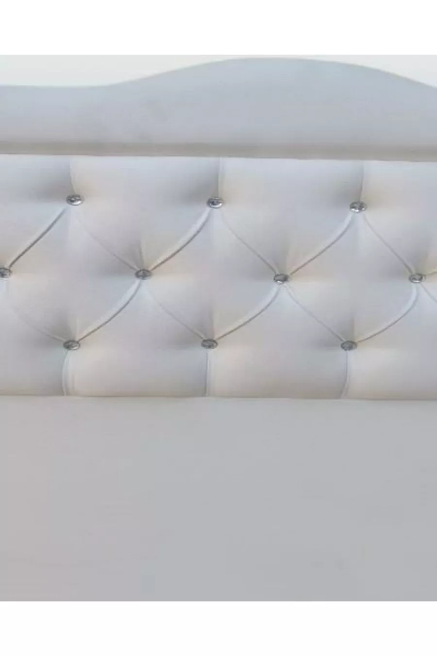 Titre DK Modèle Simple 'lik Tissu Blanc Plume de Poney Fait Main