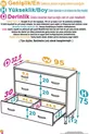 SÖKE, 3 Schubladen, Stehender, Multifunktionaler Badezimmerschrank (verschiedene Breitenoptionen)