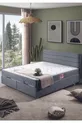 Sofia Set Letto Matrimoniale con Testiera Grigio