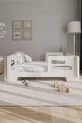 Mdflam Modern Montessori Children's Bed, Base, Bedframe - White