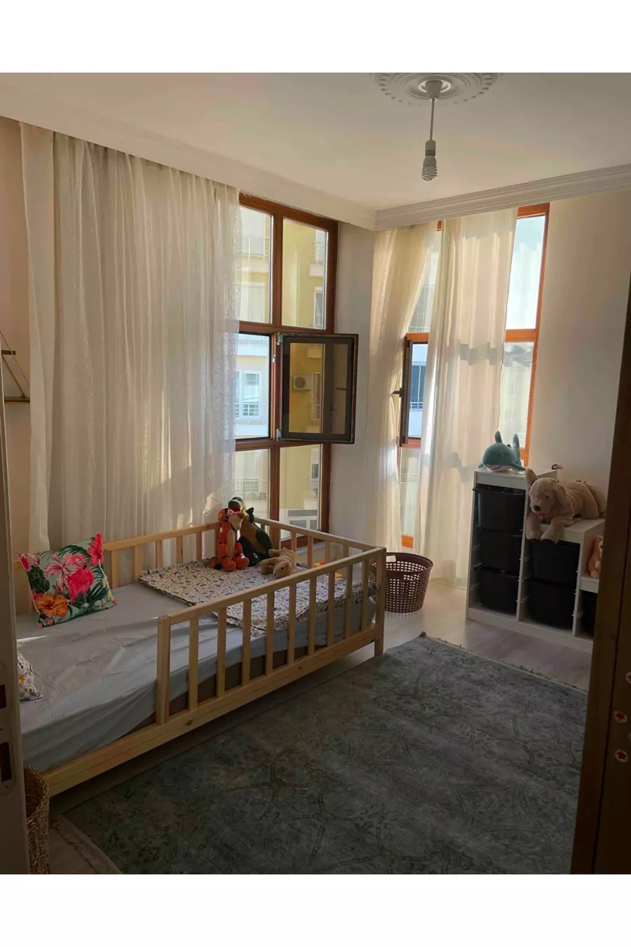 Bett Naturholz Kinderbett