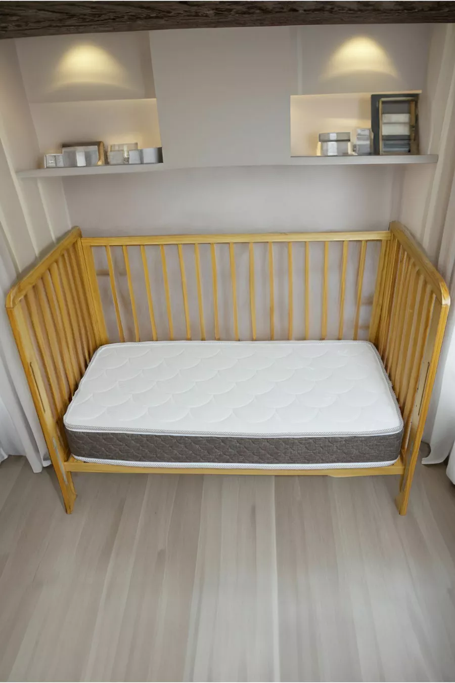 Lit pour bébé et enfant en mousse Cm, lit parc, lit cododo et lits pour bébé, ultra luxe, entièrement orthopédique